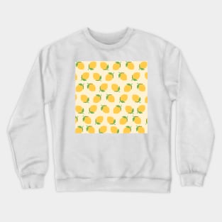 Summer lemon pattern Crewneck Sweatshirt